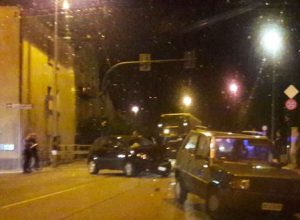 L'incidente di Via Parigi - Foto Erik Pernisco