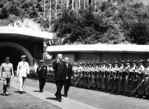 L'inaugurazione del Traforo del Monte Bianco - Foto da tunnelmb.net