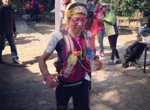 Francesca Canepa all'Hong Kong Ultra Trail Race