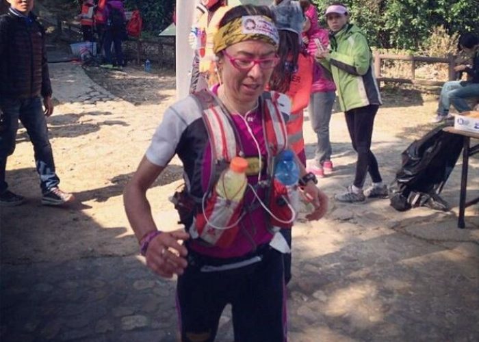 Francesca Canepa all'Hong Kong Ultra Trail Race
