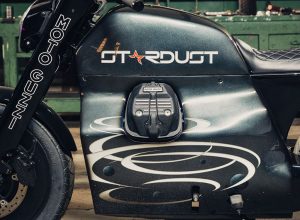 "Stardust", la moto del futuro di Gullone e Cosentino - Foto Sky Facebook