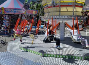Il Luna park di Aosta - Foto Facebook