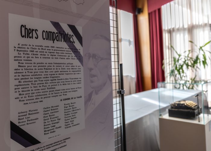 La mostra sui Mostra Decreti Luogotenenziali - Foto Ufficio Stampa Regione Autonoma Valle d'Aosta