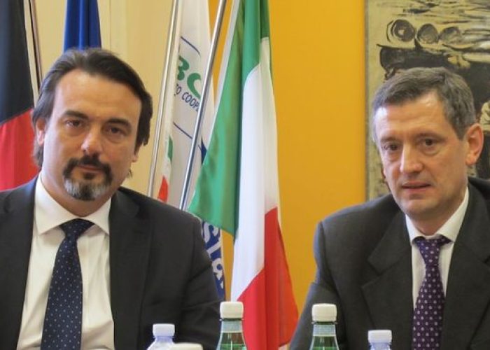 Da sinistra Maurizio Barnabé e Marco Linty