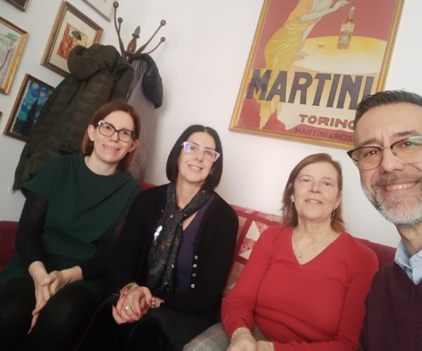 Aice VdA. Da sx: Rizzo, Magro, Marcoz e Amateis