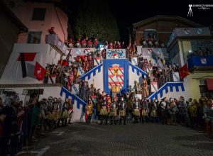 Immagine di archivio Carnevale storico di Verrès - Presentazione Caterina di Challand e Pierre d'Introd