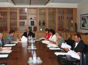 La riunione della giuria di selezione del "Premio Donna dell'Anno"