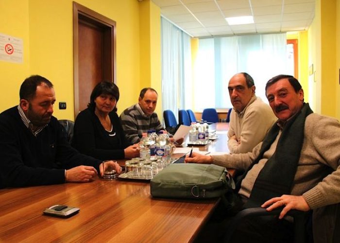 La firma dell'intesa