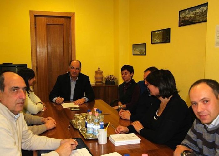 La firma dell'intesa