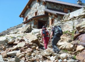 Lorenzo Lucentini al Rifugio Perucca