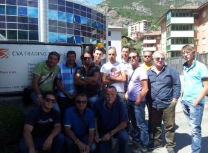 Operai Fintel protestano davanti a Cva