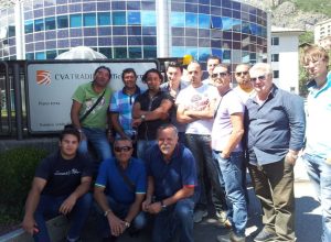 Operai Fintel protestano davanti a Cva