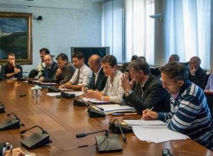 Conferenza stampa della minoranza