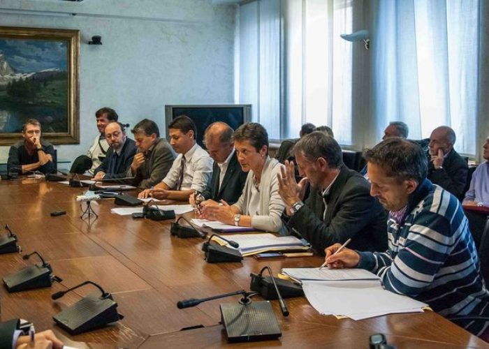 Conferenza stampa della minoranza