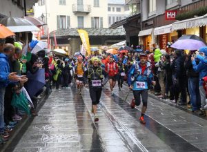 Partenza Tor des Géants 2015 - Foto Evi Garbolino