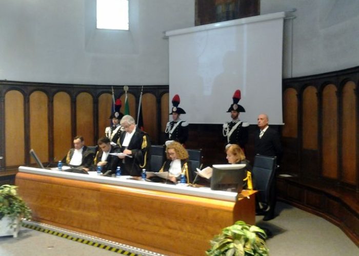 La cerimonia d'inaugurazione dell'anno giudiziario
