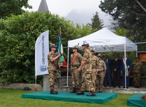 Il passaggio della bandiera tra Radizza e Spreafico