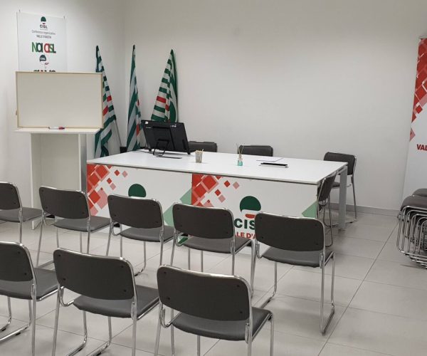 sala formazione Cisl