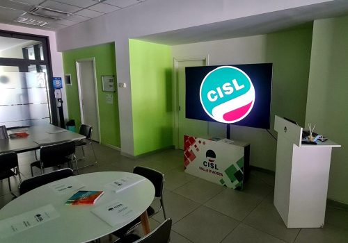 sala formazione Cisl