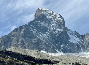 Il versante svizzero del Cervino visto da Zermatt