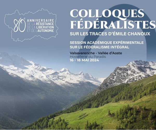colloques fédéralistes