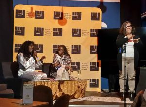 Nogaye Ndiaye, con Ranzie Mensah, ospite della rassegna Black History Month