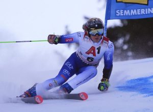 Federica Brignone a Semmering - Foto La Presse