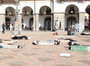 "Die-in" Fridays For Future