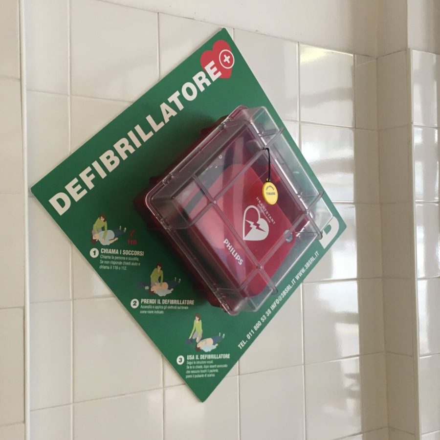 defibrillatore mercato coperto
