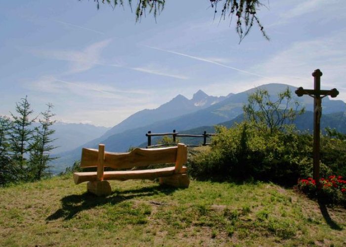 Punto panoramico dal quale il Santo Padre potrà ammirare la vallata