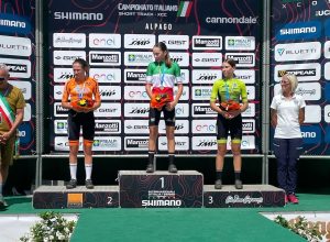 Matilde Anselmi ai Campionati italiani Xcc-Short track di
