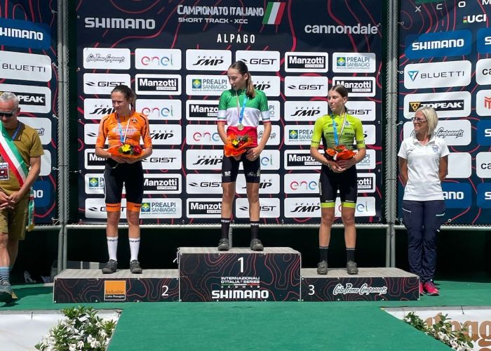 Matilde Anselmi ai Campionati italiani Xcc-Short track di