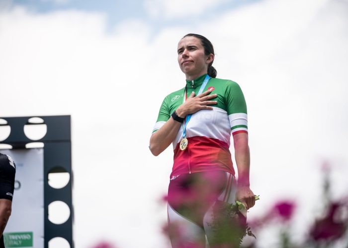 Martina Berta alla Xco di Montello