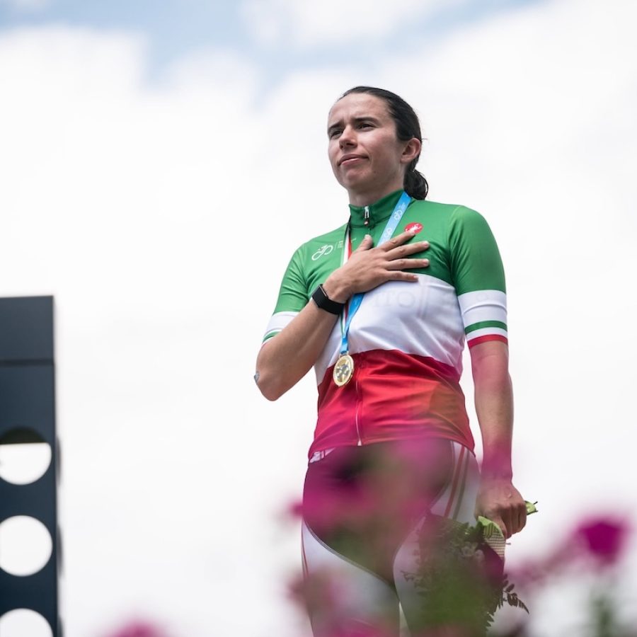 Martina Berta alla Xco di Montello