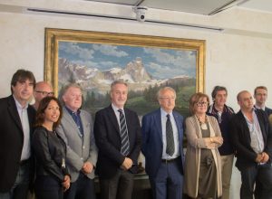 Gli organizzatori del Premio regionale per il volontariato