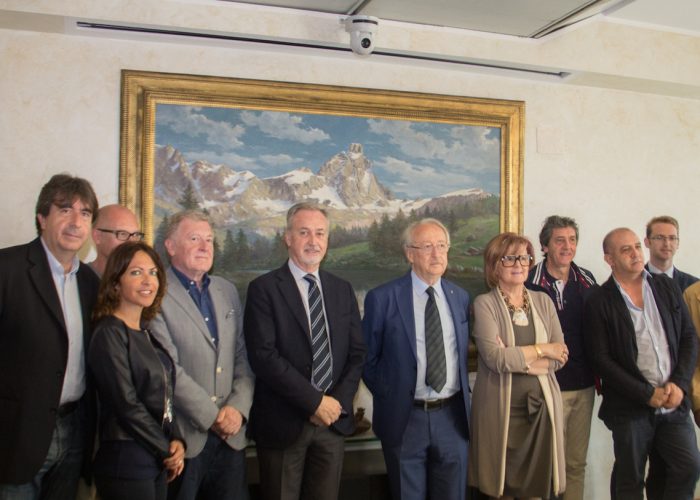 Gli organizzatori del Premio regionale per il volontariato