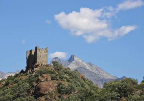 Il castello di Ussel a Châtillon - Foto LoveVdA