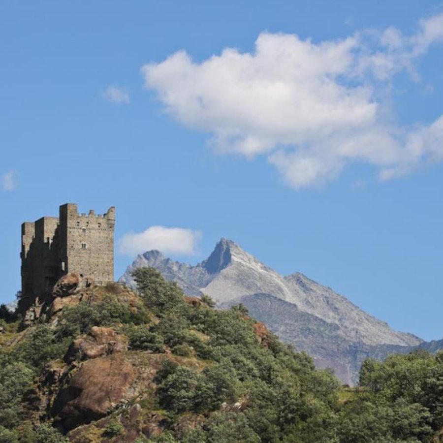 Il castello di Ussel a Châtillon - Foto LoveVdA
