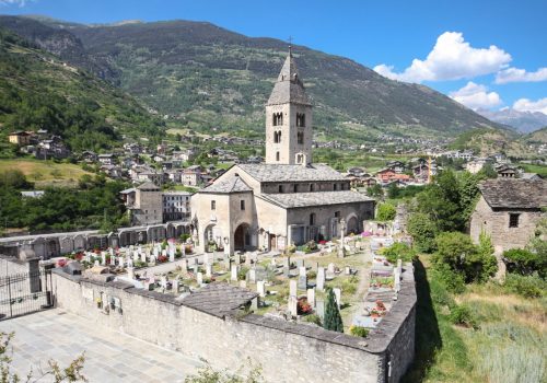 L'antica chiesa di Santa Maria a Villenueve - Foto LoveVdA