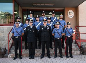 Gli undici nuovi Carabinieri ad Aosta