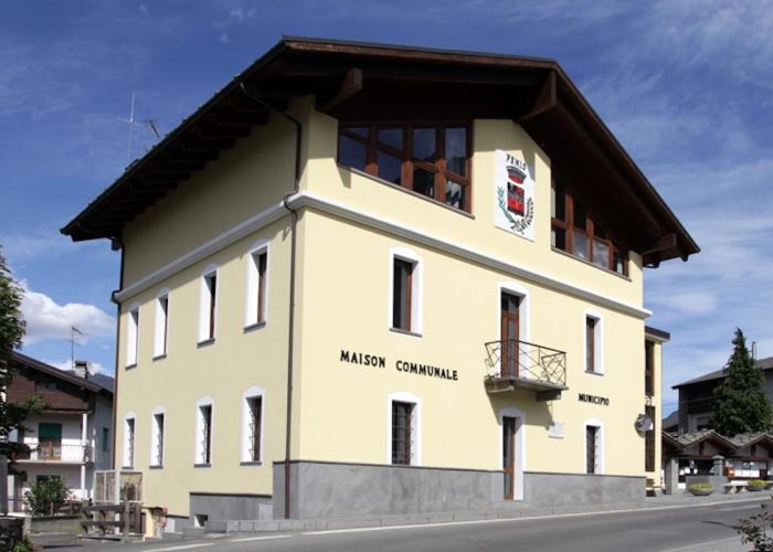 Il municipio di Fénis