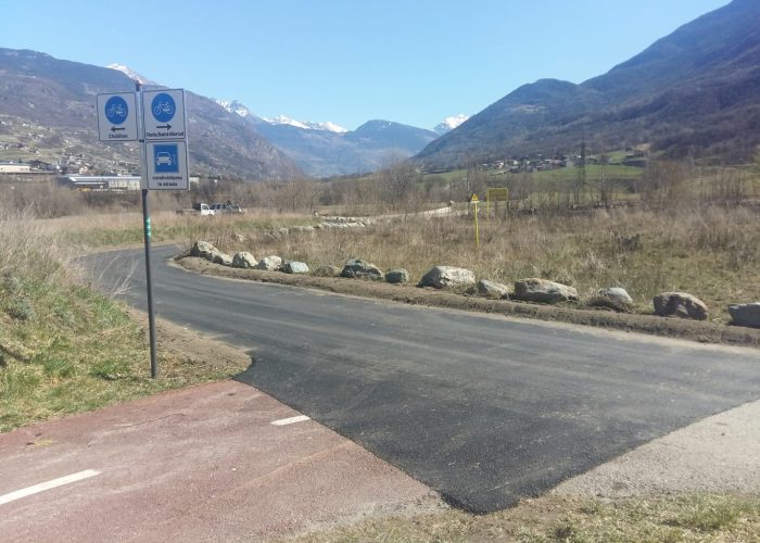 pista ciclabile Fénis Chambave