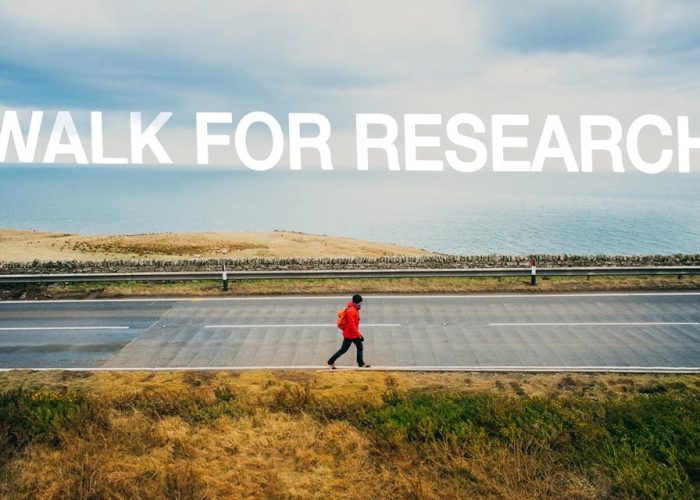 Walk for research - Sabelli - via Francigena