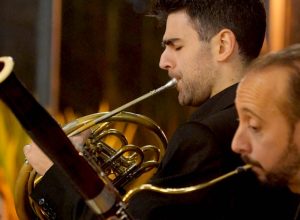 Il quintetto a fiati dell’Orchestra Sinfonica di Sanremo