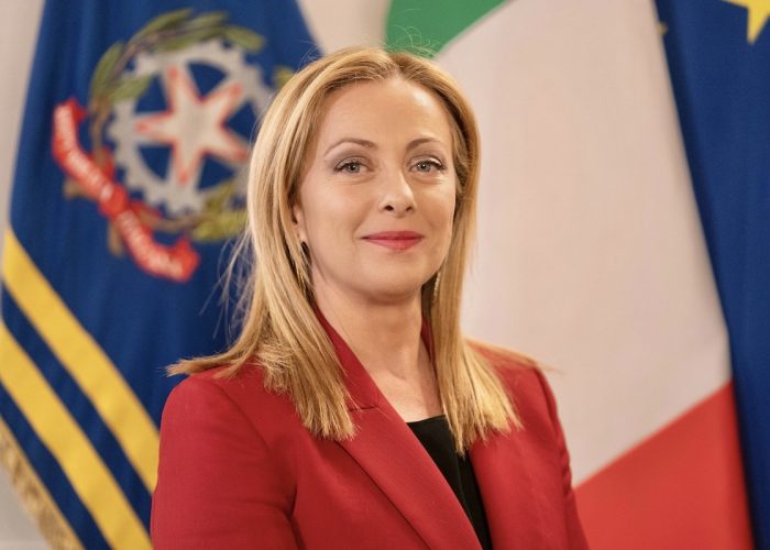 La presidente del Consiglio Giorgia Meloni