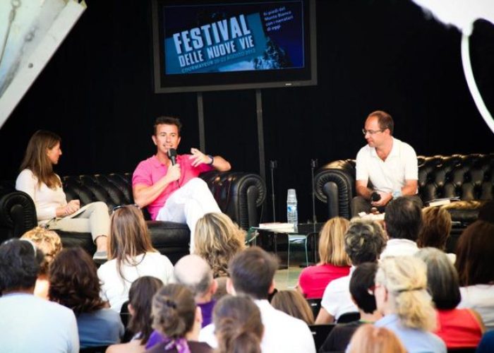 Federico Grom a Courmayeur per il Festival delle nuove vie