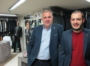 Da sinistra Paolo e Matteo Marjolet de i 3 Commessi