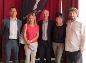 Michel Henry, Luisa Vuillermoz, Albert Chatrian, Nicole Micheloni e Fabio Tucci