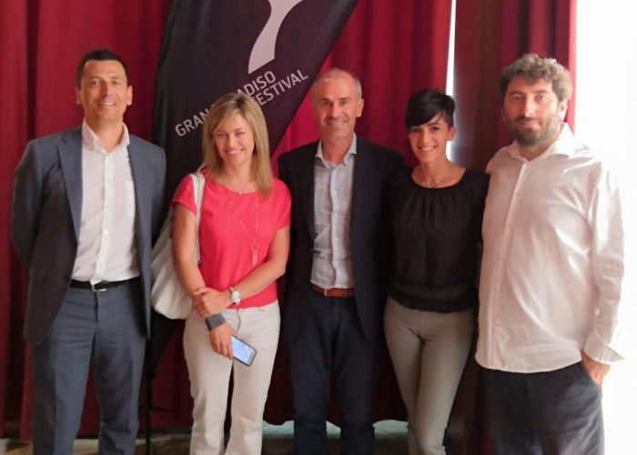 Michel Henry, Luisa Vuillermoz, Albert Chatrian, Nicole Micheloni e Fabio Tucci