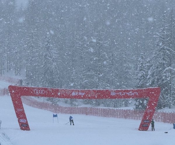 L'arrivo del superG in Val di Fassa - Foto Fis